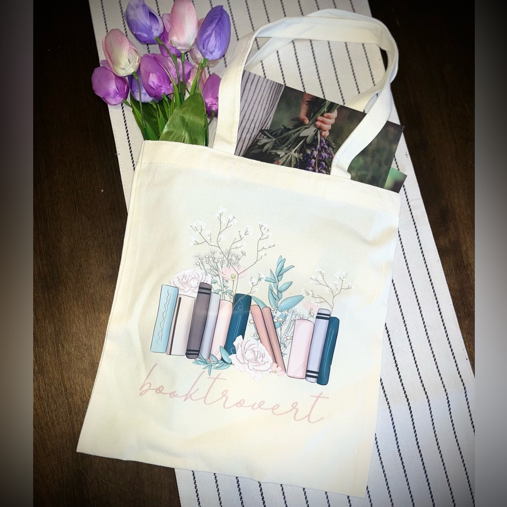 Book canvas tote/bag